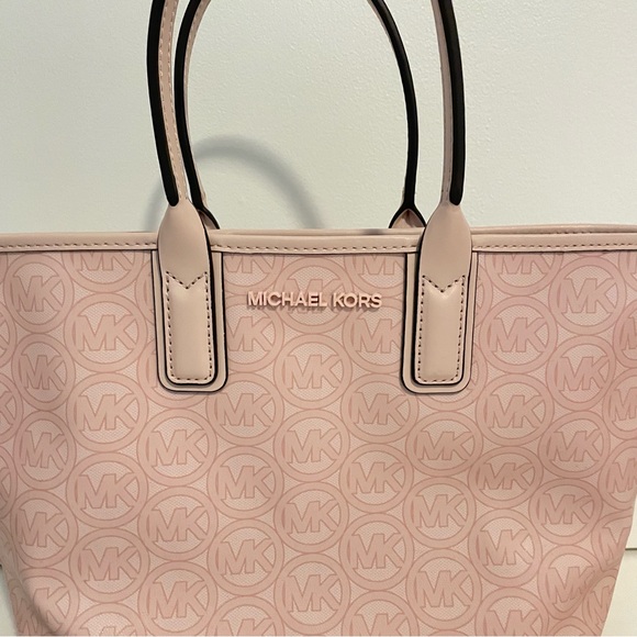 Michael Kors Pink Tote Handbag - Picture 3 of 8